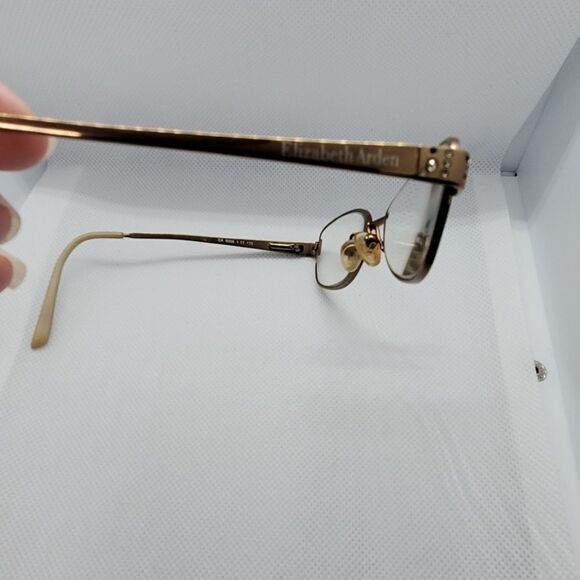 Elizabeth Arden Gold Prescription Glasses Frames - Picture 4 of 7